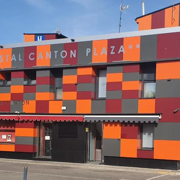 Hostal Canton Plaza, hotel Hospital de Órbigóban