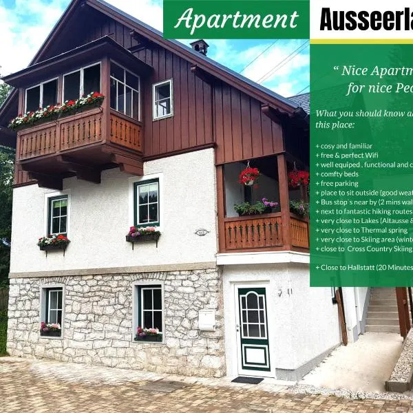 Apartment Ausseerland - willkommen bei Freunden, hotel en Bad Aussee
