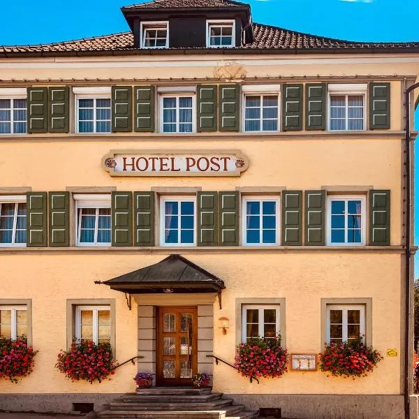 Hotel Post Leutkirch، فندق في لوتكيرش إم ألغاو