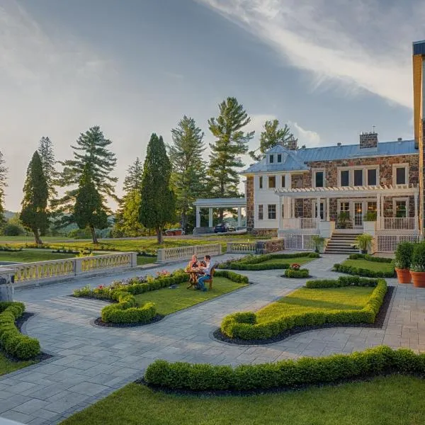 StoneHaven Le Manoir - Relais & Châteaux, hotel v destinaci Sainte-Agathe-des-Monts