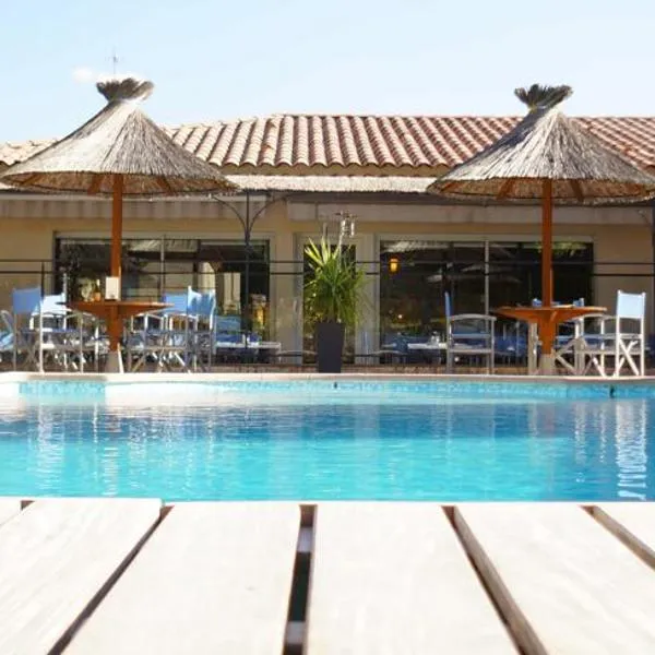 Hôtel Spa Les Alpes, hotel v destinácii Gréoux-les-Bains