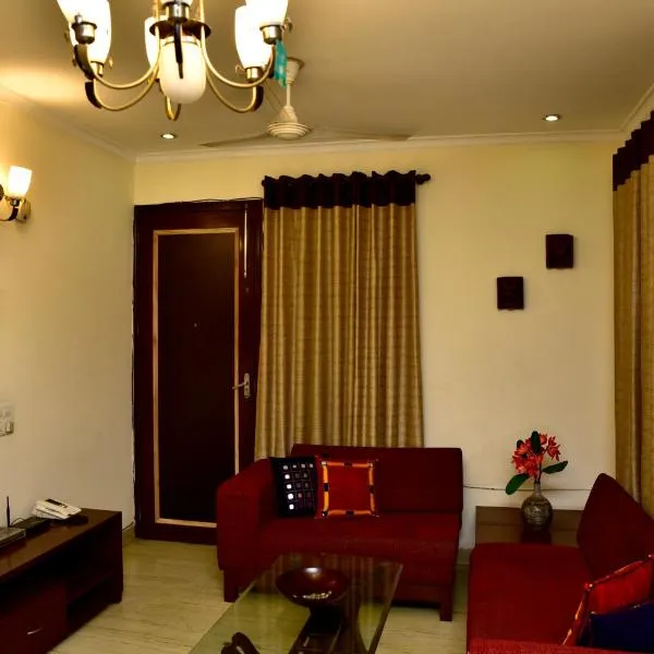 2BHK Comfortable Furnished Serviced Apartments in Hauz Khas - Woodpecker Apartments, hotel v Novém Dillí