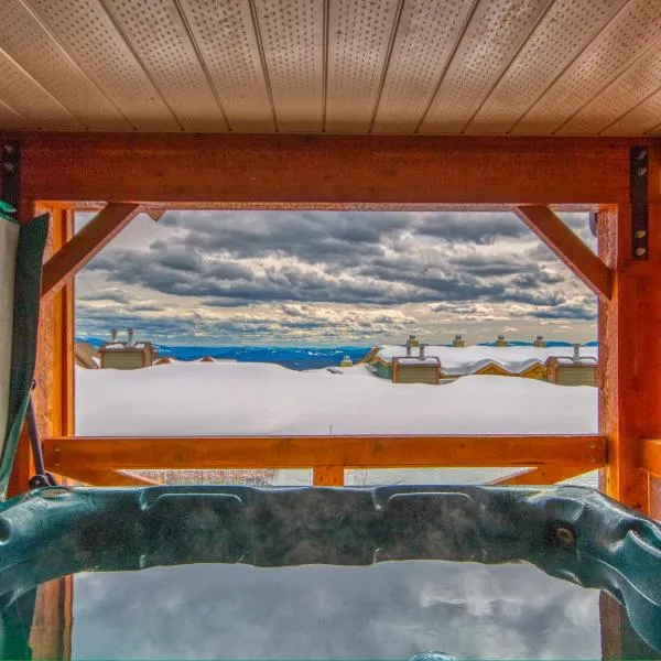 3 BR 3 Bath ski in ski out with private hot tub, hotel din Big White