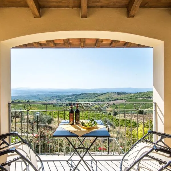 Casa Vacanze Squarcialupi, hotel a Castellina in Chianti