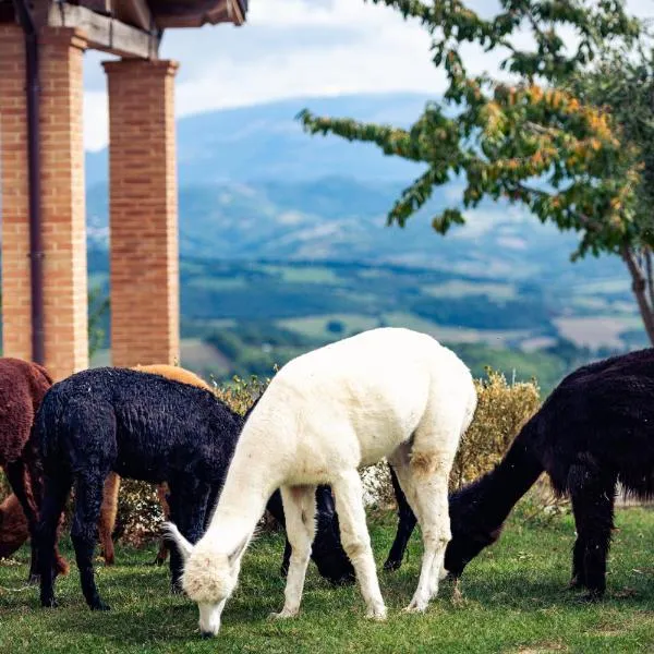 Agriturismo Il Beccafico Alpaca, hotel v destinácii Montanaldo