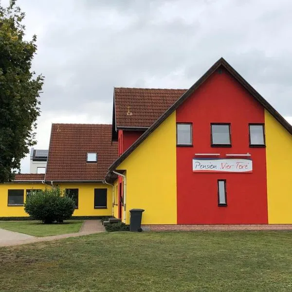 Pension ,,Vier Tore'', hôtel à Neubrandenbourg