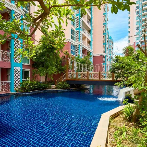 Pattaya Jomtien Apartments l Guest Friendly l Waterpark Gym Sauna Jacuzzi, hotel in South Pattaya