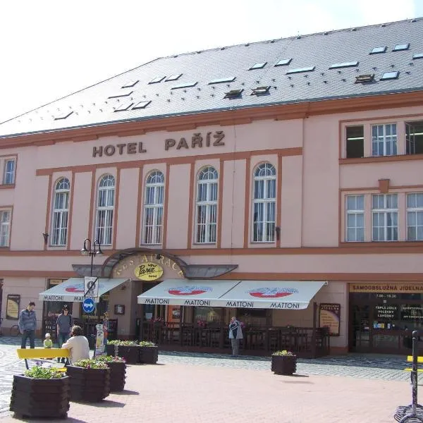Hotel Paříž, hotel v mestu Jičín