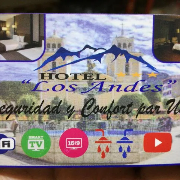 HOTEL LOS ANDES、Cutervoのホテル