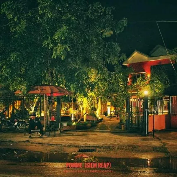 Pomme Brewhouse Hostel, hotel di Siem Reap