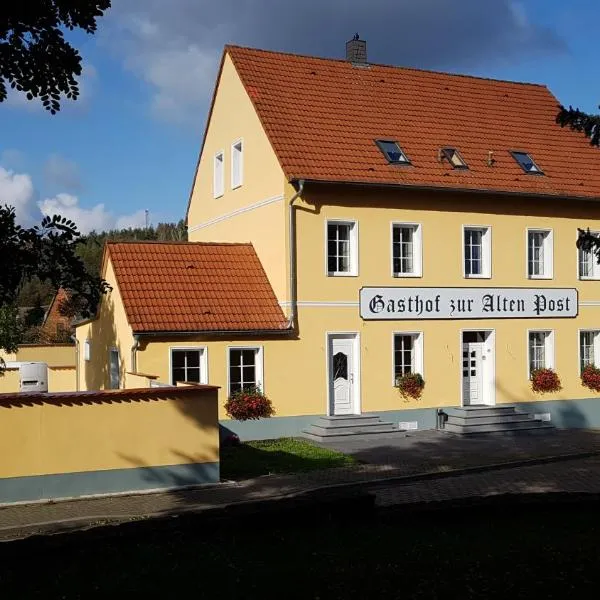 Gasthof zur Alten Post, hotel en Helbra