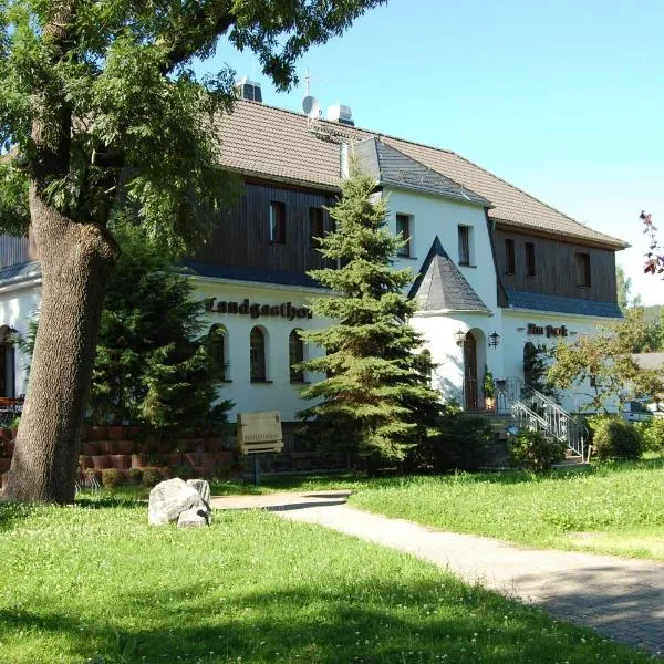 Landgasthof "Am Park", hotel v destinaci Crottendorf