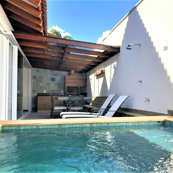 Casa na praia LINDA de JUQUEHY