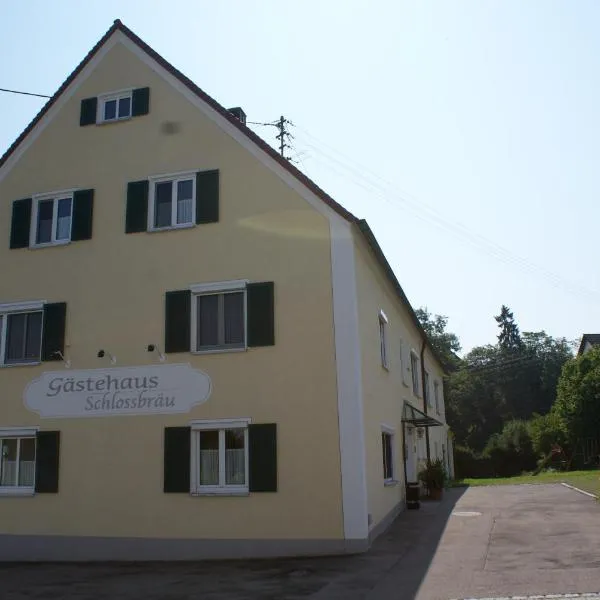 Gästehaus Schlossbräu, hotel en Waldstetten