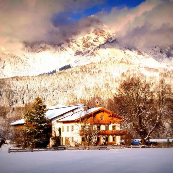 Untermühlbauer Fam. Schreder, hotel v destinaci Saalfelden am Steinernen Meer