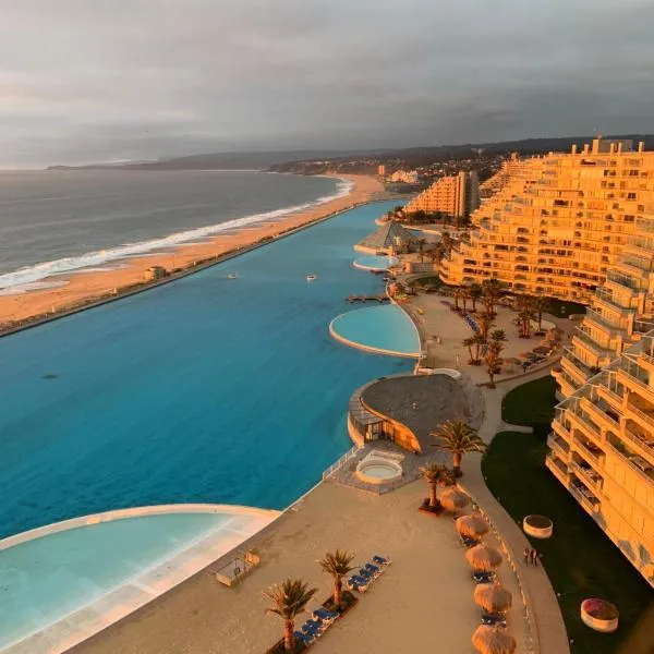Condominio San Alfonso Del Mar - Vista Inmejorable, hotel in Algarrobo