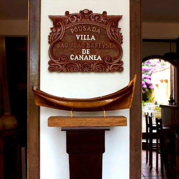 Pousada Villa de Cananea, hotel di Ilha do Cardoso