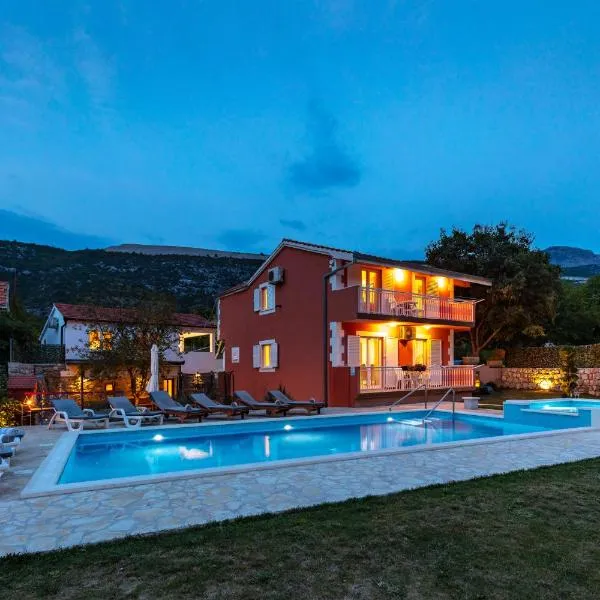 Villa POQUITO, heated pool - Zagvozd, Makarska region, hotel en Zagvozd