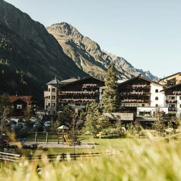 Verwöhnhotel Wildspitze, hotel v Sankt Leonhard im Pitztal