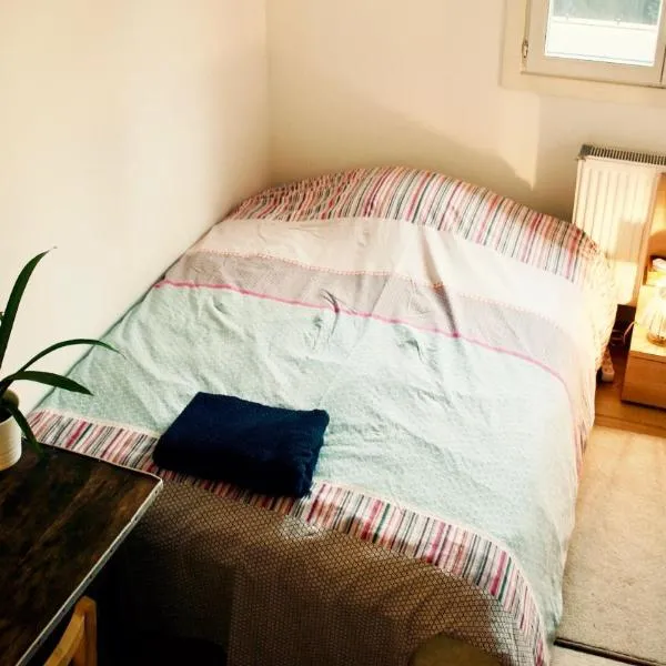 Chbre 2 pers, sdb privée, repas et Taxi CDG Extra – hotel w mieście Aulnay-sous-Bois