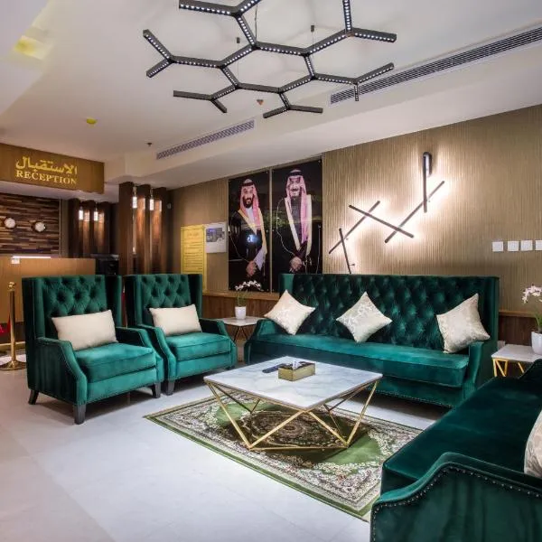 Al Louloah Al Baraqah Furnished Apartments, hotel di Al Harazat