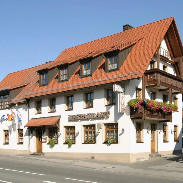 Blaue Grotte & Frankenhotel, hotel a Pettstadt