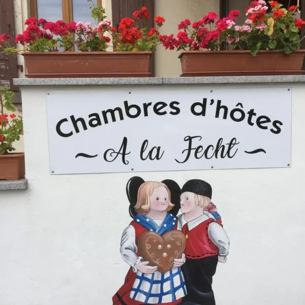 Chambres d'hôtes A la Fecht Nature et Bien-être, hotel v destinaci Sondernach