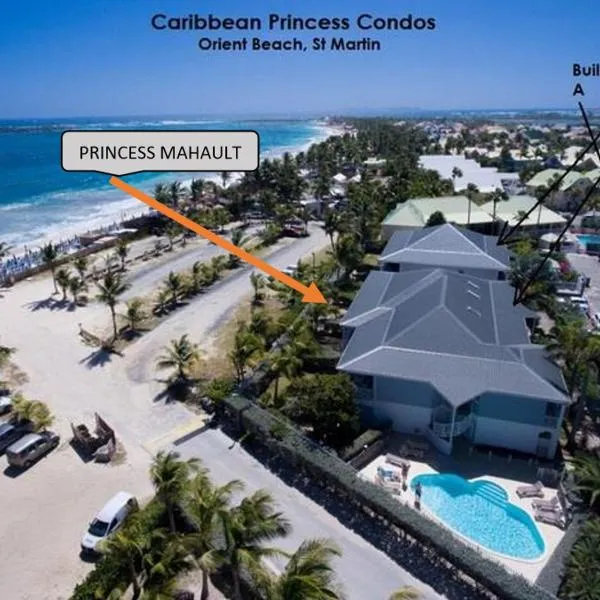 Princess Mahault - Beachfront - Orient bay - luxury apartment, hotel in Orient Bay