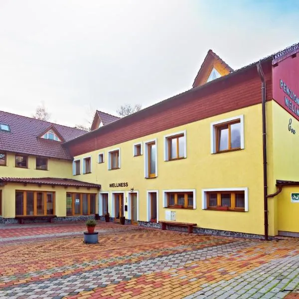 Wellness Penzion Eva, hotel in Roudno