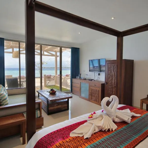 Gili Meno Mojo Beach Resort, отель в Гили-Мено