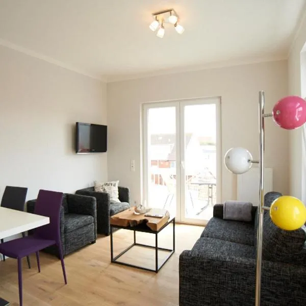 Apartment Eisberg 6 mit Balkon, hotel in Norderney