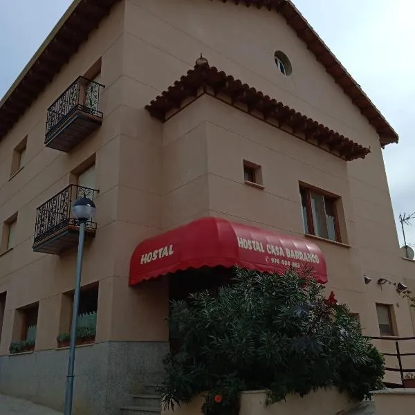 Hostal Casa Barranco, hotel en Monzón