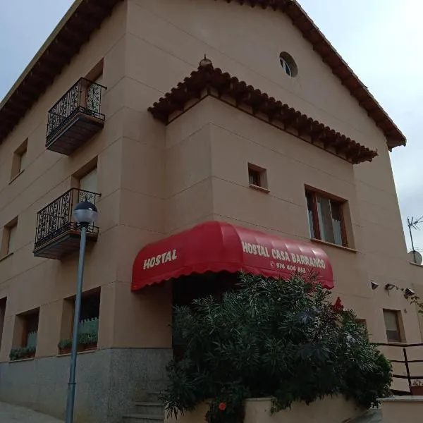 Hostal Casa Barranco, hotel v destinaci Castejón del Puente