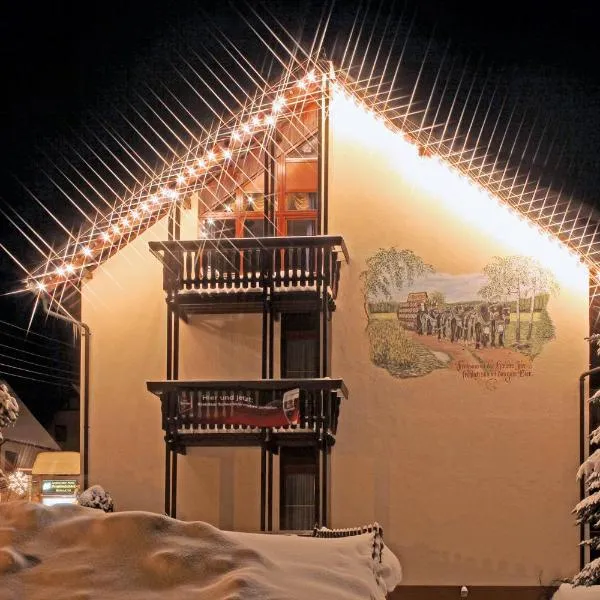 Hotel Berglandstübel, hotel en Hammerbrücke