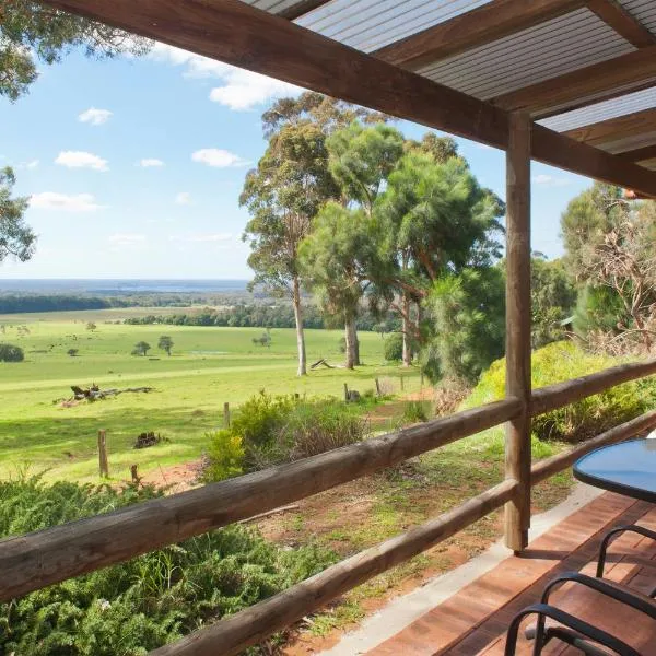 Augusta Sheoak Chalets, hotel en Kudardup