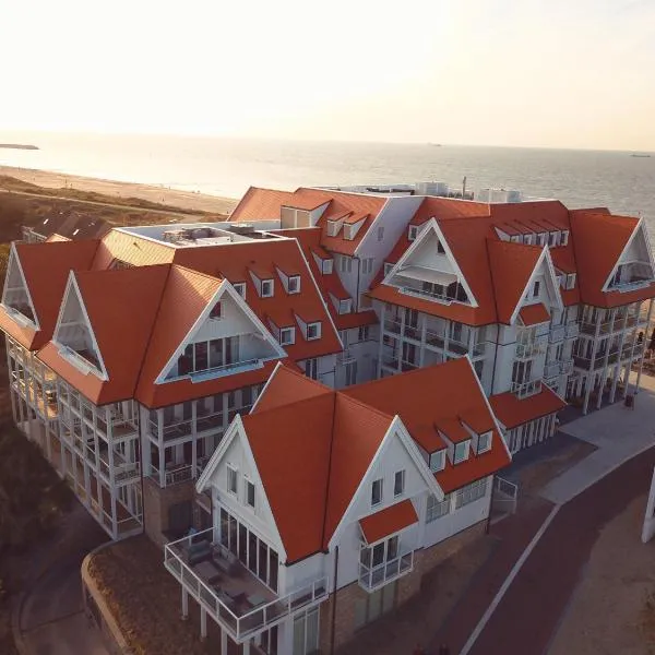 Familie beachhuis op de duinen (Duinhuis), hotel u gradu Kadzand