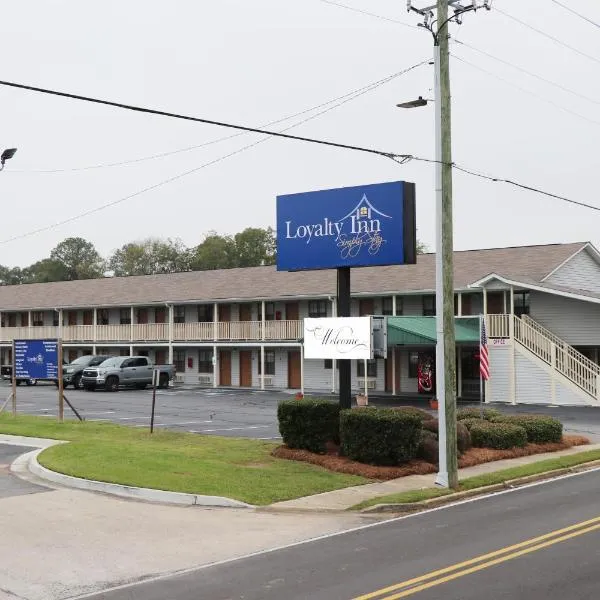 Loyalty Inn Hawkinsville, hotel in Hawkinsville