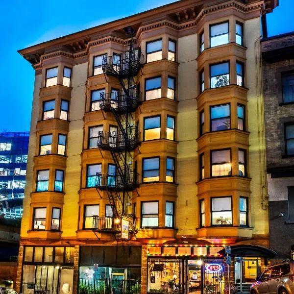 Arundel Mansions Hotel, hotell i New Westminster