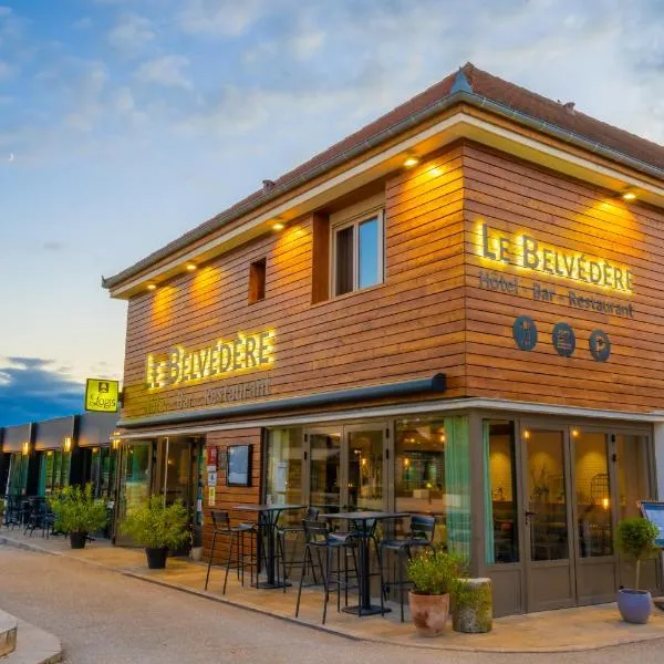 Logis Hôtels - Le Belvédère - Hôtel et Restaurant, hotel in Carlucet