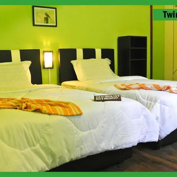 Sukau Greenview Bed & Breakfast, hotel en Bilit