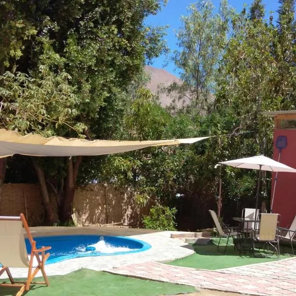 Cabaña en Valle de Elqui, hôtel à Horcon