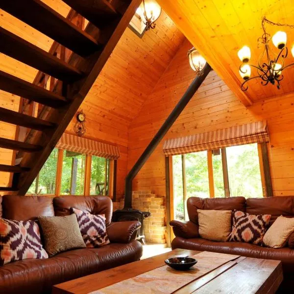 Log sweet Villa YU.CABIN / Vacation STAY 5351、猪苗代町のホテル