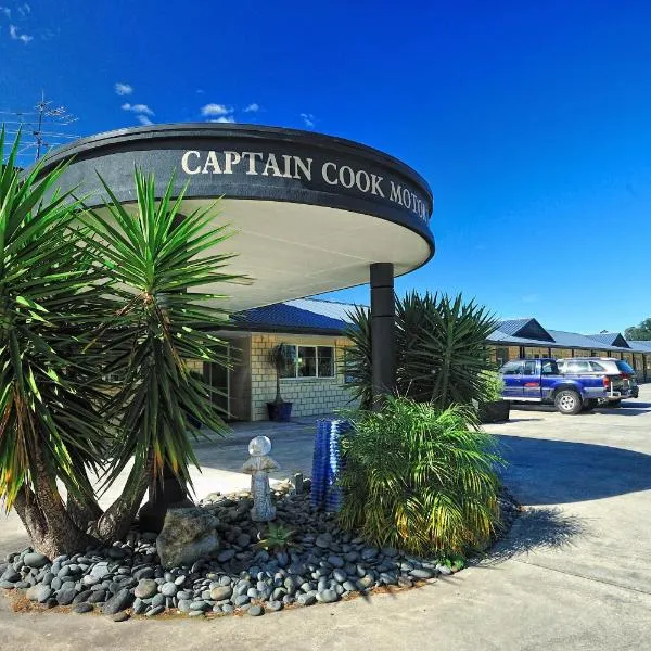 Captain Cook Motor Lodge, hotell i Gisborne