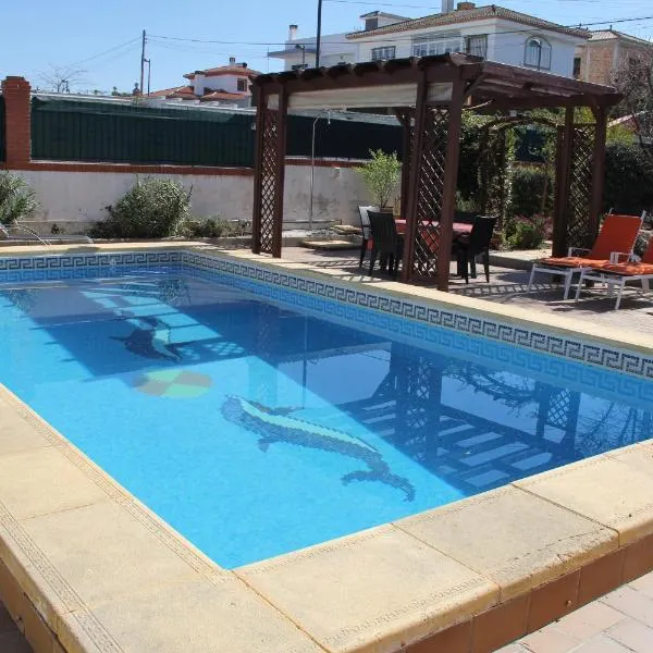 Casa Flamenca en El Ventorrillo - Piscina, Tumbonas, Terraza y Aparcamiento、Cúllar-Vegaのホテル