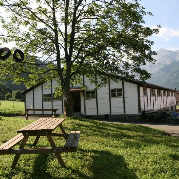 Mountain Lodge Backpackercamp, hôtel à Lenk im Simmental