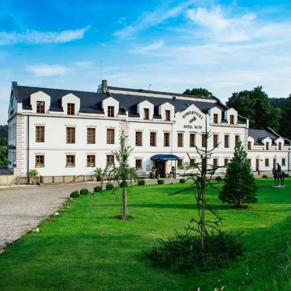 Romantic Hotel Mlýn Karlstejn, hotel i Karlštejn