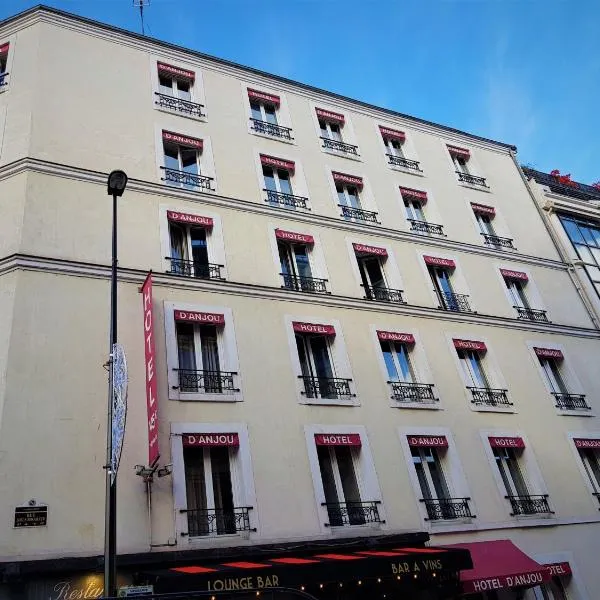 Hôtel D'Anjou, hotell i Levallois-Perret