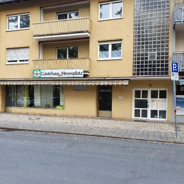 Gästehaus am Heuss-Platz, hotel in Erlangen