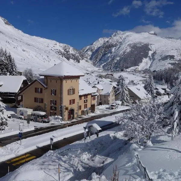 Sust Lodge am Gotthard, hotel v destinaci Hospental
