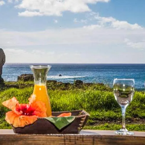Ngahu alojamiento y desayuno con vista al mar en Rapa Nui, hotel in Hanga Roa